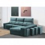 Sofá 2L + Chaise Long c/ Cama Apolo (265x155cm)