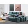 Sofá 2L + Chaise Long c/ Cama Apolo Prime (300x155cm)