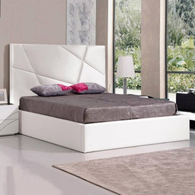 Pack Cama Riscas + Estrado + Colchão Amazônia (190x140cm)