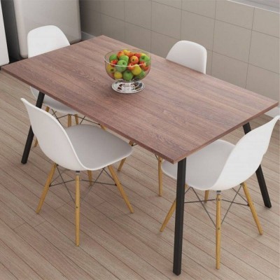 Mesa de Jantar Fixa Retangular Brest