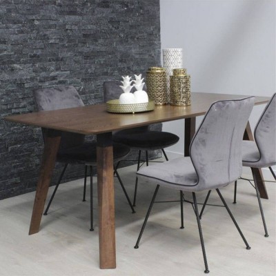 Mesa de Jantar Fixa Retangular Nancy