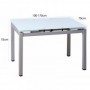 Mesa Extensíblel p/ Cocina Modelo 70 - Blanca