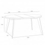 Mesa de Jantar Extensível Oval L4