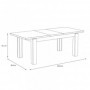 Mesa de Jantar Extensível L4
