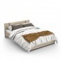 Pack Cama Watson 2 c/ 2 Mesas de Cabeceira + Estrado