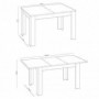Mesa de Comedor Extensible Kendra