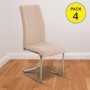 Pack de 4 Sillas San (Beige)
