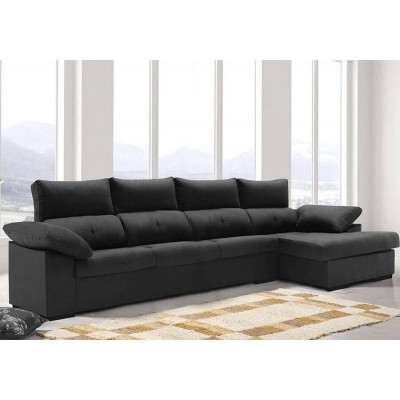 Sofá 3 Plazas + Chaise Long Reversible Elegant (300x160cm)