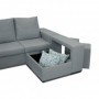 Sofá 2L + Chaise Long Reversível Mike (230x150cm)