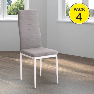 Pack de 4 Sillas Yuri (Patas Blancas)