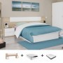 Pack Quarto Completo Alaya c/ Sommier Ebro + Colchão Premium 17HR (190x150cm)