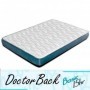 Pack Dormitorio Completo Lara Juvenil Cambria/Blanco c/ Somier + Colchón Basic 15HR (190x90xm)