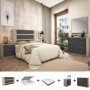 Pack Dormitorio Completo Monika c/ Cómoda + Colchón Premium 17HR (190x150cm)