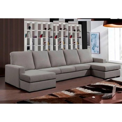 Sofá 3L c/ Dupla Chaise Bachata (340x150cm)