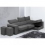 Sofá 2 Plazas + Chaise Long Safira (240x150cm)