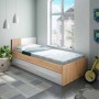 Cama de Madeira Juvenil c/ Gavetas Noa