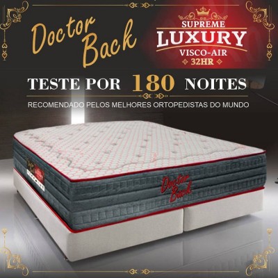 Colchão Doctor Back Luxury Firmness Visco-Air (c/ Entrega GRÁTIS)