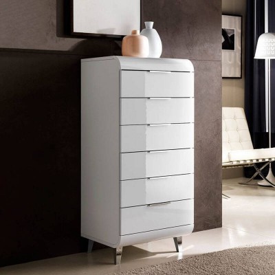 Camiseiro 6 Gavetas Vega Lacado