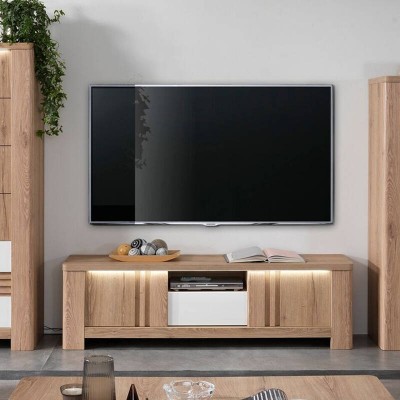 Base TV Palazzo Lacado (c/ Luz LED)