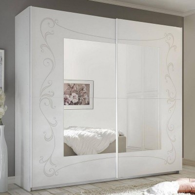 Armario 2 Puertas Correderas c/ Espejo Soler