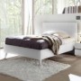 Pack Cama Marte (Blanca) + Somier+ Colchón Basic 15HR (200x160cm)