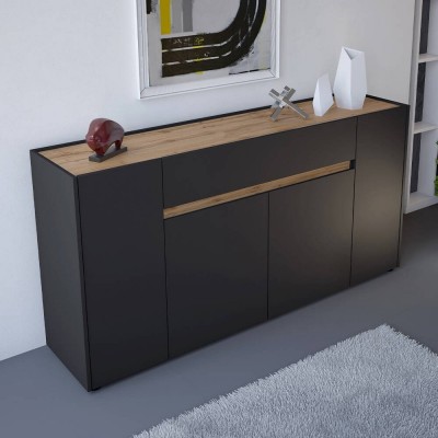 Aparador 4 Puertas + 1 Cajón Creta