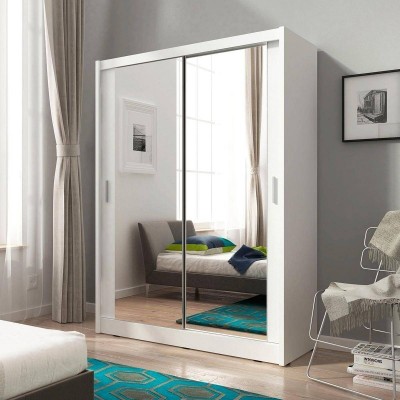 Armario 2 Puertas Correderas c/ Espejos Maja