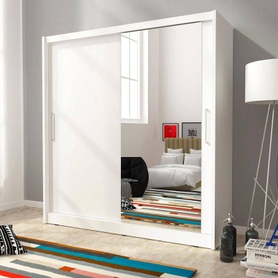 Armario 2 Puertas Correderas c/ Espejo Maja 1