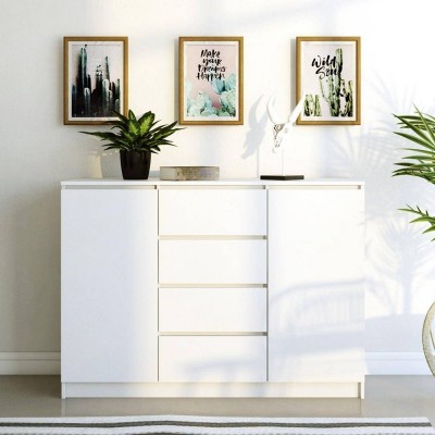 Cómoda 2 Puertas + 4 Cajones Drawer