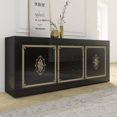 Aparador 2 Portas + 3 Gavetas Sheyla