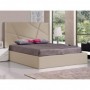 Pack Cama Riscas (Euro Beige) 190x140cm + Somier + Colchón Doctor Back Dubai Toplux 29HR