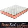 Pack Cama Riscas (Euro Beige) 190x140cm + Somier + Colchón Doctor Back Dubai Toplux 29HR