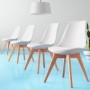 Pack de 4 Sillas Tulip (Blanco)