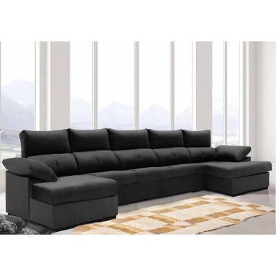 Sofá 3 Plazas c/ Doble Chaise Elegant (360x160cm)