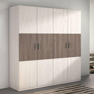 Roupeiro 4 Portas de Bater Monika