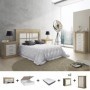Pack Dormitorio Completo Chellen c/ Sinfonier + Colchón Premium 17HR (190x150cm)