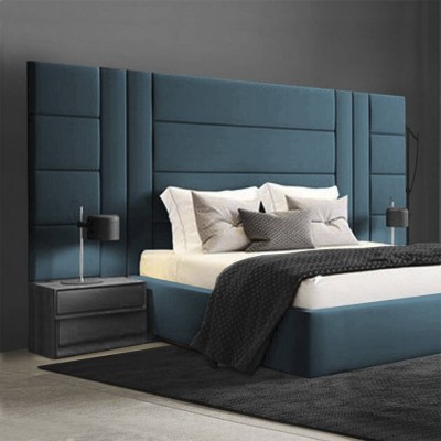 Cabecero Tapizado Largo Queen