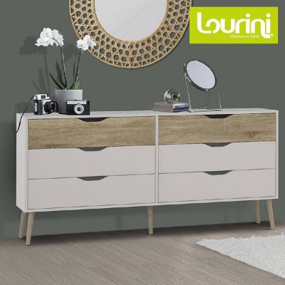 Cómoda 6 Cajones Faro