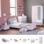 Pack Dormitorio Completo Etoiles c/ Armario + Somier (190x90cm)