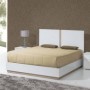 Pack Dormitorio Completo Chiado (Blanco/Roble) + 2 Mesitas de Noche + Somier (200x150cm)