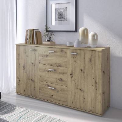 Aparador 2 Puertas + 3 Cajones Basel 2