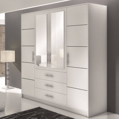 Armario 4 puertas + 3 Cajones Bali