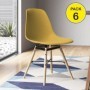 Pack de 6 Sillas Jena (Amarillo)
