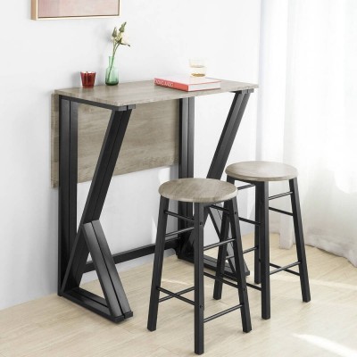 Mesa Abatible c/ 4 Taburetes Dock