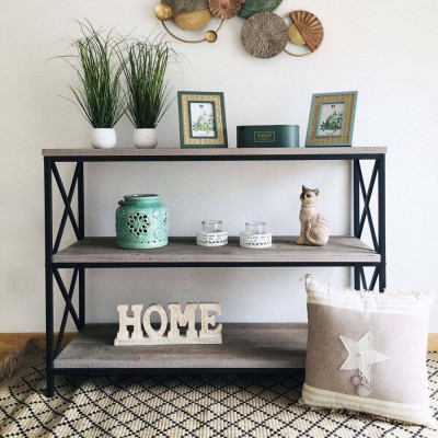 Mueble de Recibidor c/ 3 Estantes Factory