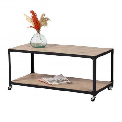 Mesa de Centro c/ Ruedas Factory