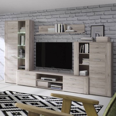 Mueble de Salón Completo Big Bang (c/ Luz LED)