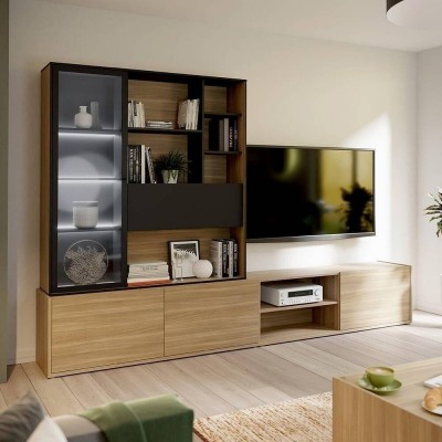 Mueble de Salón Completo Ulezza (c/ Luz LED)