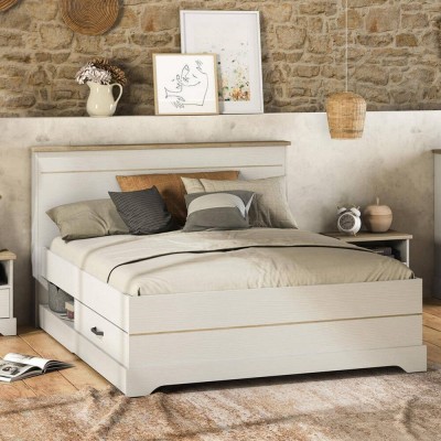 Estrutura Cama Cottage c/ 2 Gavetas
