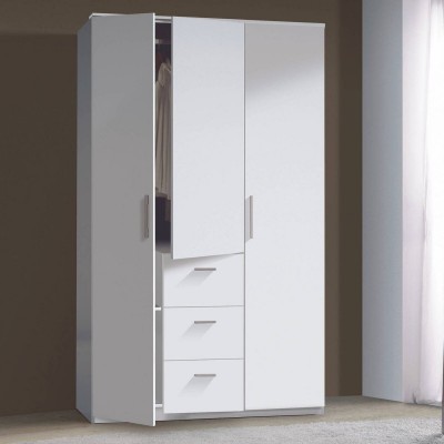 Armario 3 Puertas Batientes + 3 Cajones Ward